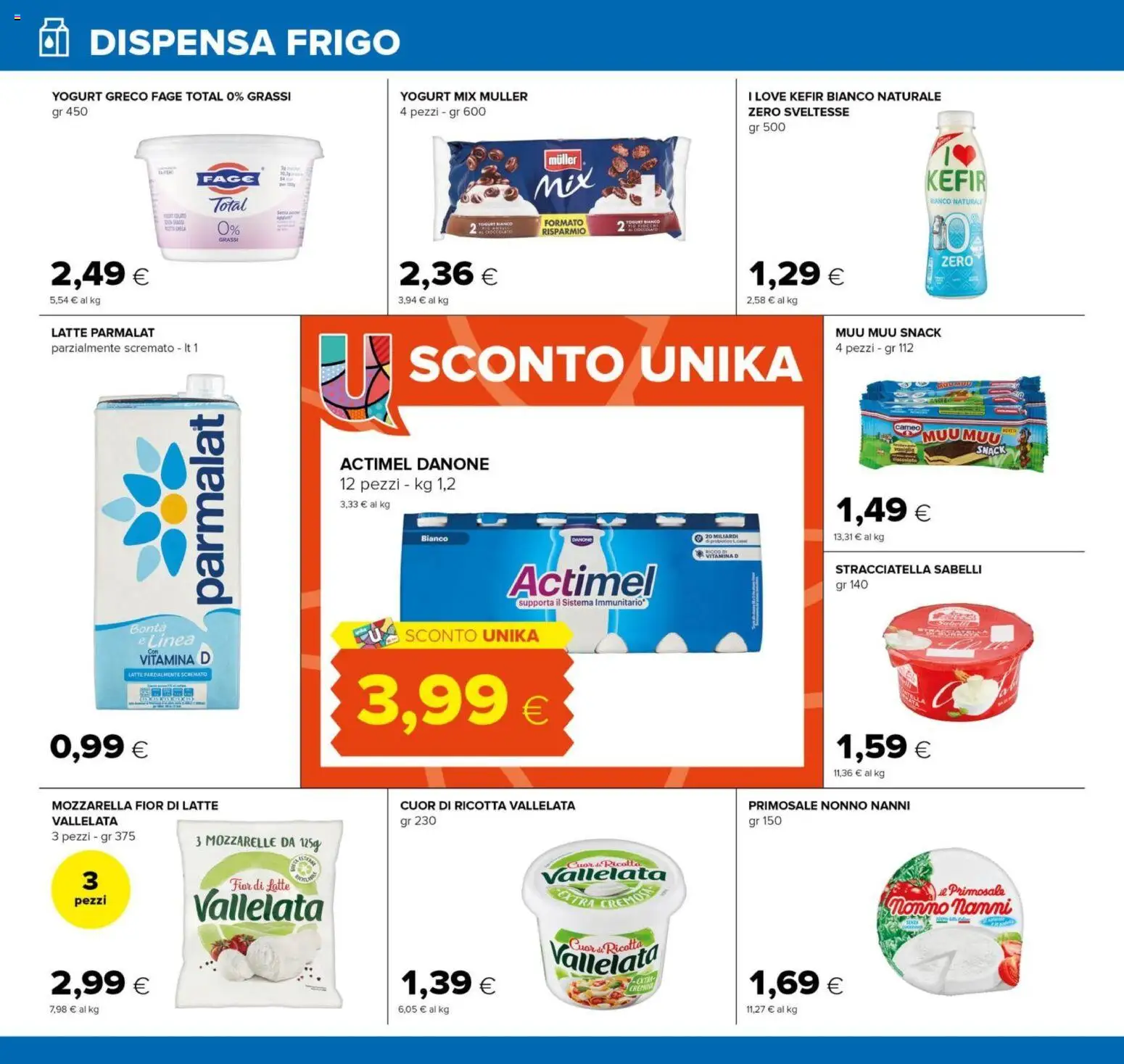 Volantino Oasi del 29.01.2026 | Pagina: 12 | Prodotti: Yogurt greco, Yogurt, Latte parzialmente scremato, Stracciatella