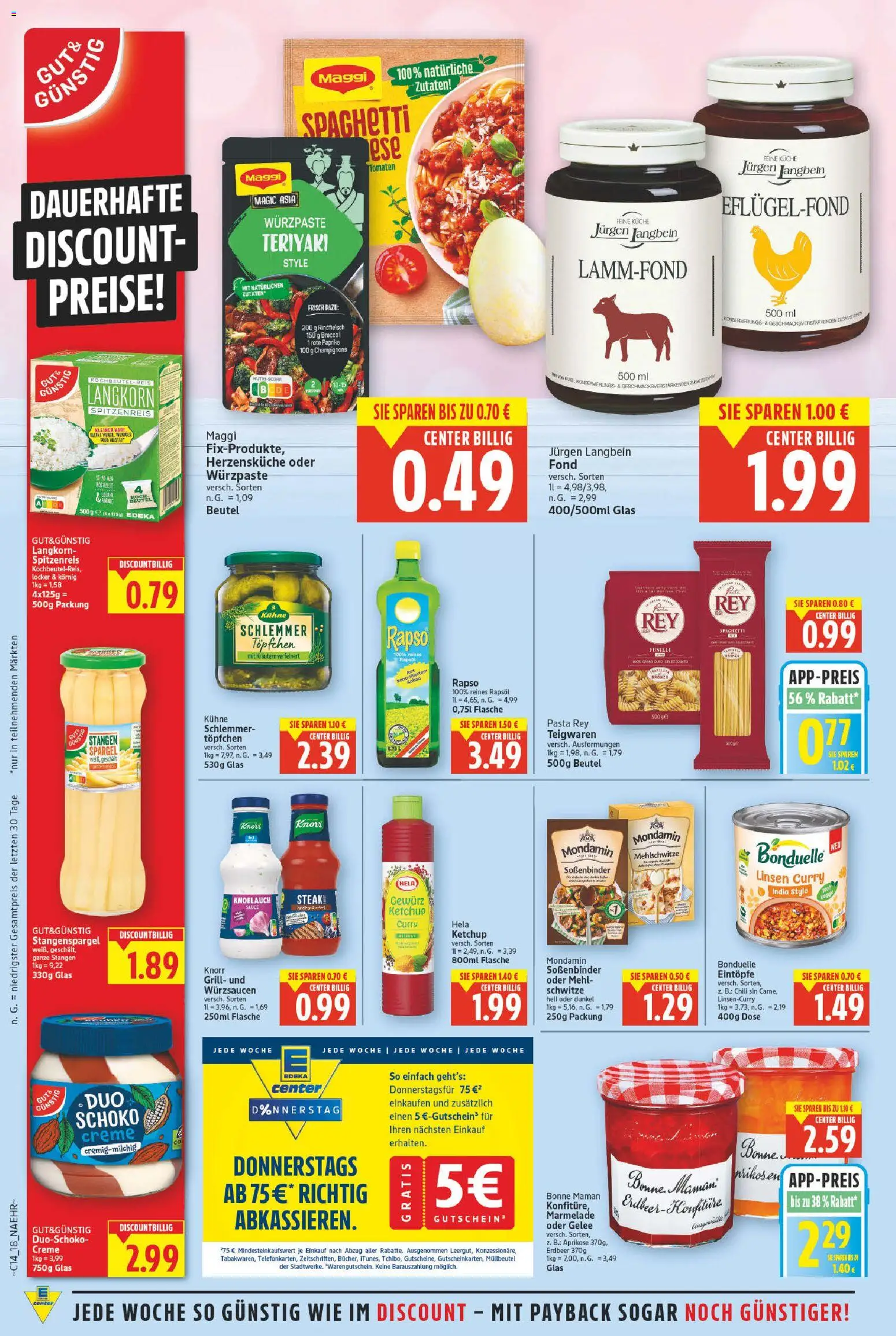 E center Prospekt 	 – gültig ab 30.03.2026 | Seite: 18 | Produkte: Grill, Küche, Champignons, Ketchup