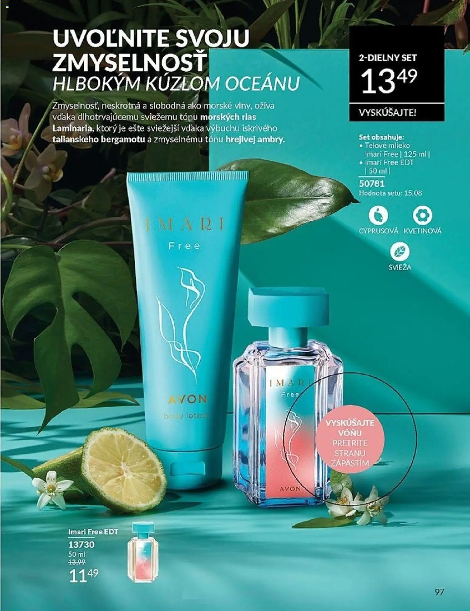 Nové Avon akcie – leták je platný od 01.03.2026 | Strana: 97 | Produkty: Mlieko, Telové mlieko