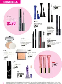 Lash Power -ripsiväri 6 ml, Pidentää ripsiä ja kestää sadetta, hikeä ja kyyneleitä. Poistetaan lämpimällä vedellä. – voimassa 24.09.2025 alkaen | Sivu: 28 | Tuotteet: Meikki, Harja, Ripsiväri