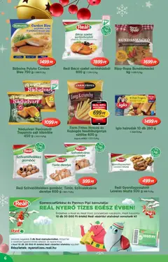 Reál Akciós újság - amely érvényes a következő dátumtól: 10.12.2025 | Oldal: 6