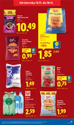 Studena Izvorska voda, Izvorska voda, Gazirana ili negazirana, Povratna naknada uključena je u cijenu, 4 x 1.5 l - Pregled kataloga iz trgovine Lidl, vrijedi od 10.11.2025 | Stranica: 79