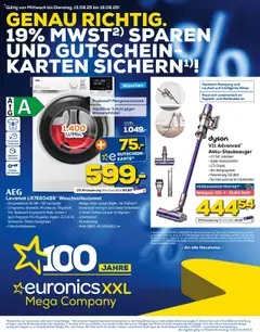 Euronics Prospekt 	 gültig ab dem 13.08.2025