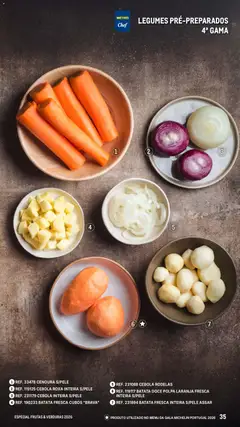 Pré-visualização Makro Especial Frutas e Verduras 2026 válido de 06.03.2026 | Página: 35 | Produtos: Batata, Cebola, Cenoura