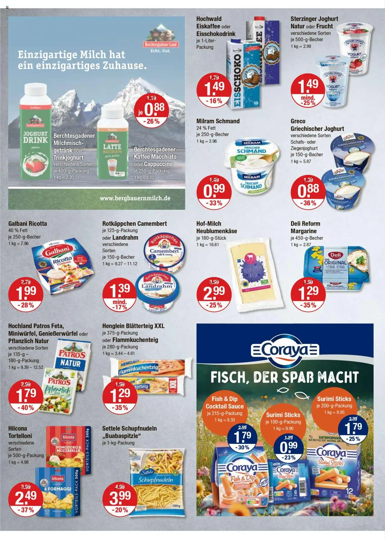 V-Markt - München – gültig ab 18.09.2025 | Seite: 10 | Produkte: Margarine, Kaffee, Patros, Trinkjoghurt