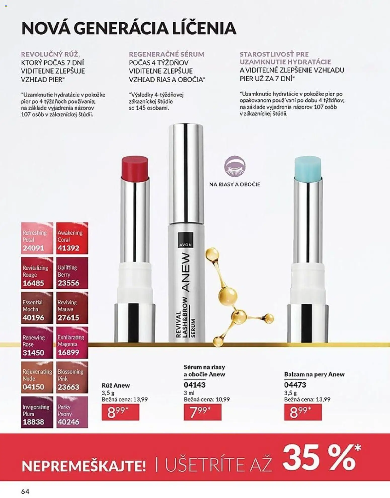 Nové Avon akcie – leták je platný od 01.05.2026 | Strana: 64