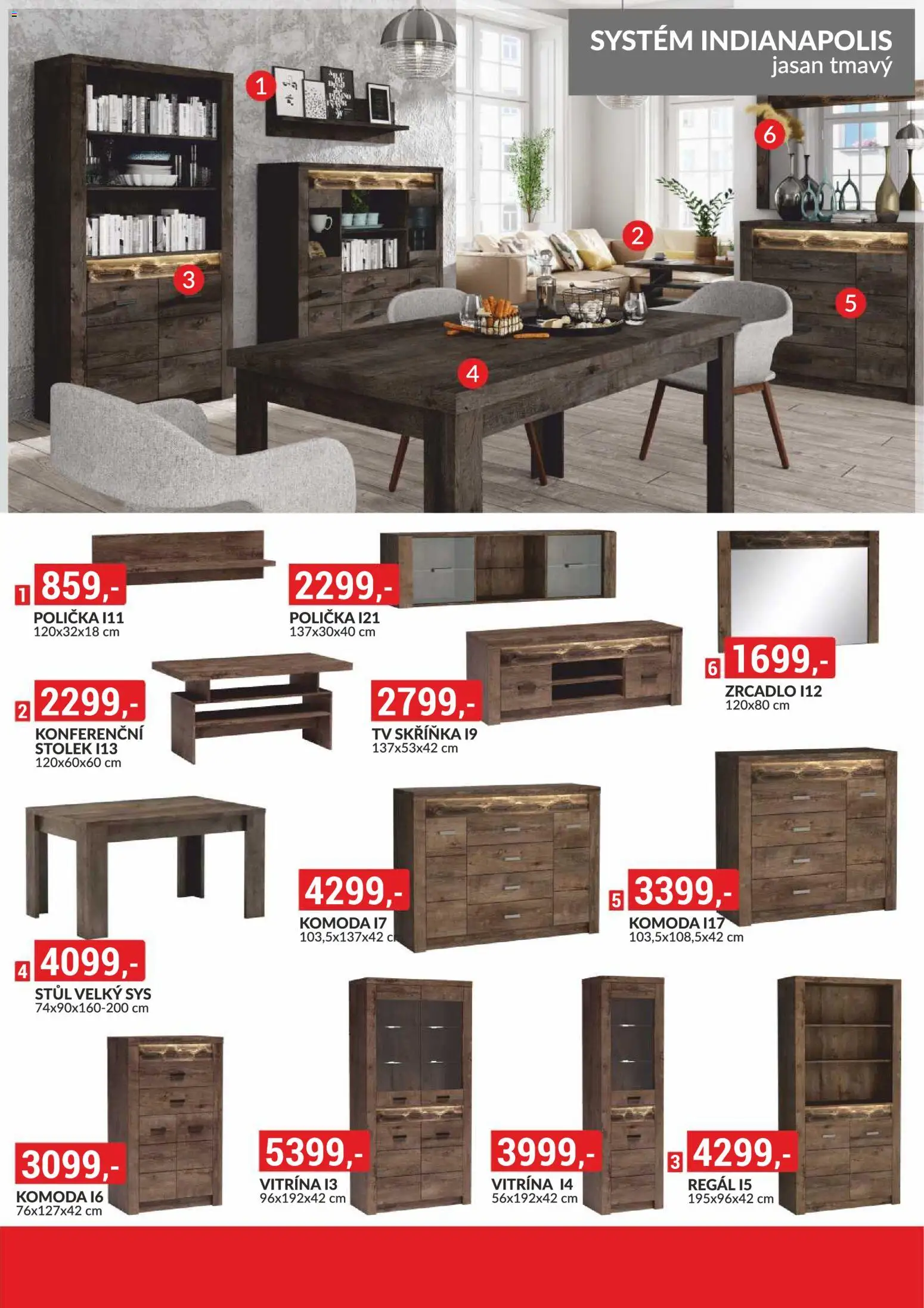 BAUMAX leták - Bydlení na míru podle vašeho stylu od 01.02.2026 | Strana: 26 | Produkty: Polička, Komoda, Skříňka, Zrcadlo