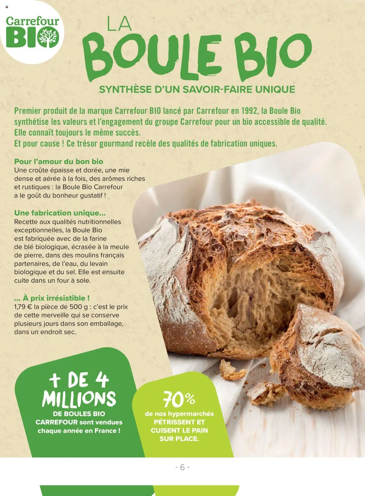  | Page: 6 | Produits: Farine de ble, Four, Farine, Pain