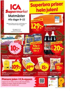 ICA Supermarket - Stockholm - Förhandsvisning av reklamblad från butik ICA Supermarket aktuell från 15.12.2025