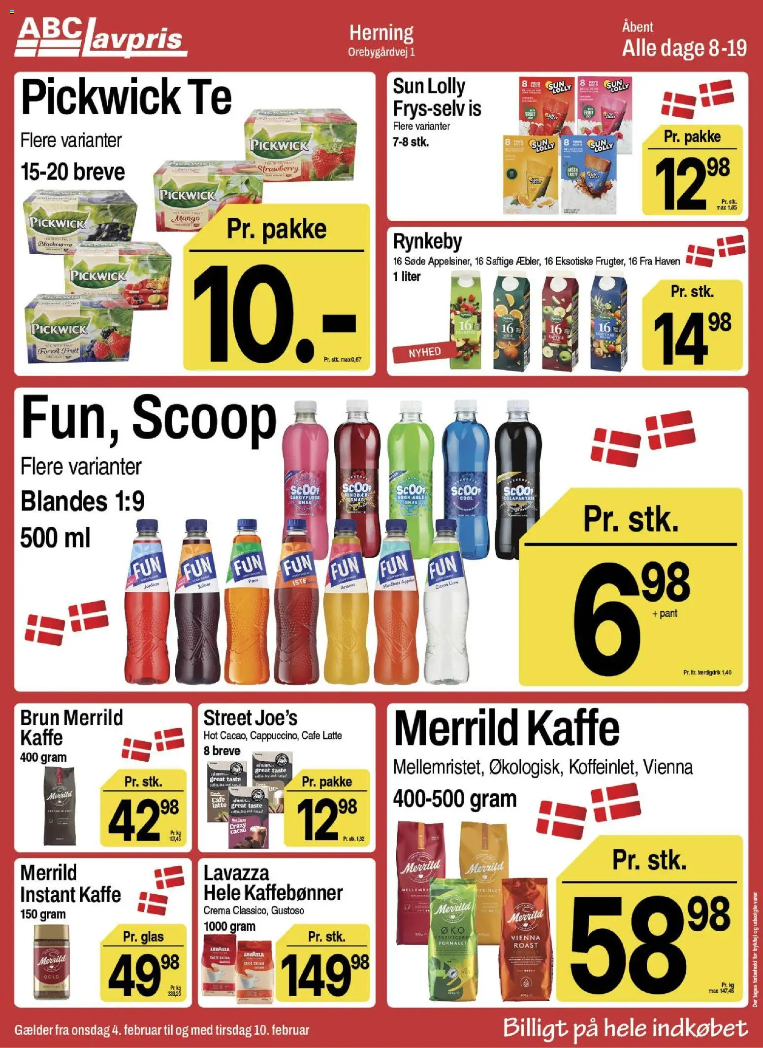 Abc Lavpris tilbudsavis – gyldig fra 04.02.2026 | Side: 10
