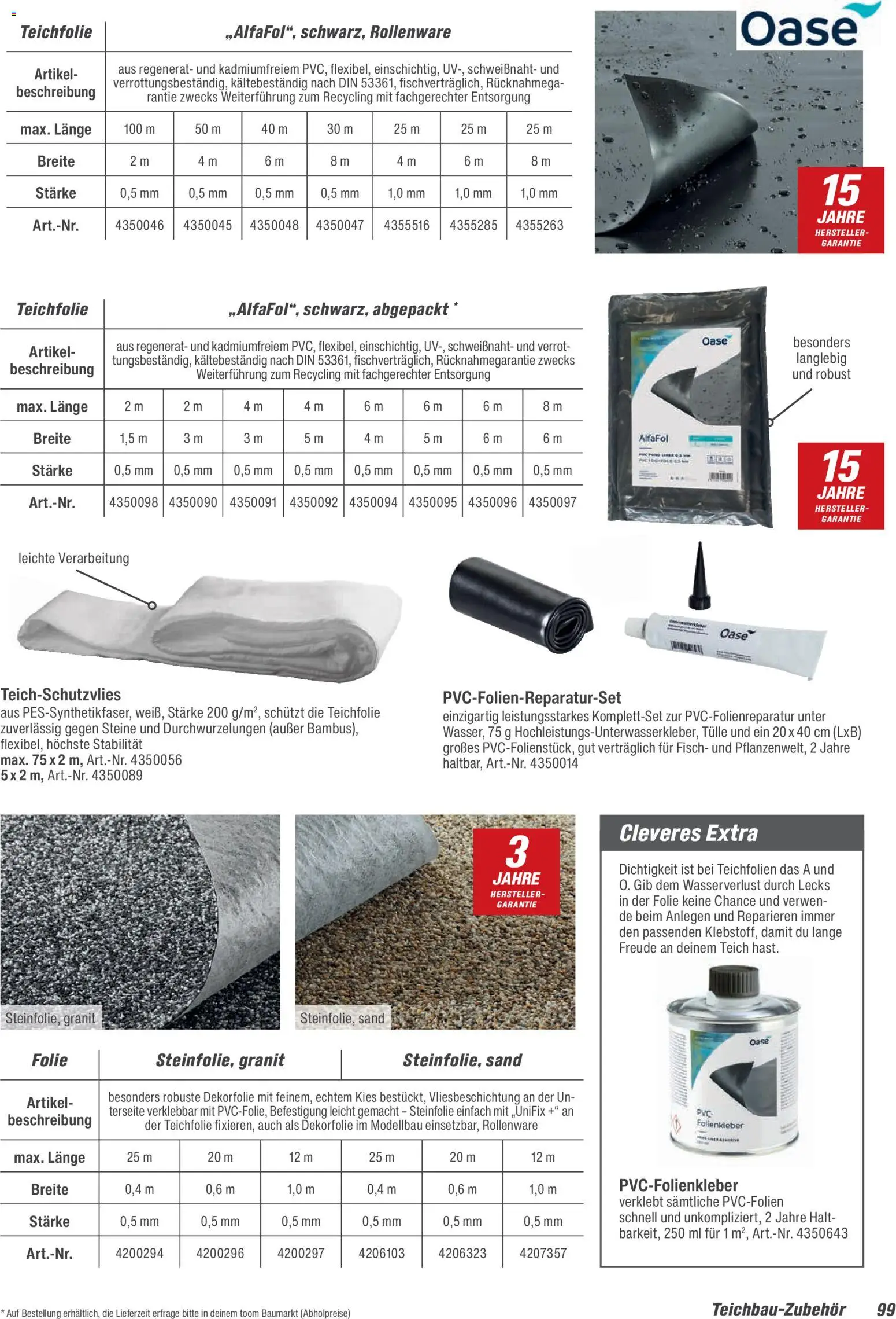 Toom Baumarkt Gartenpflege & Teich 2026 – gültig ab 20.02.2026 | Seite: 99 | Produkte: Fisch