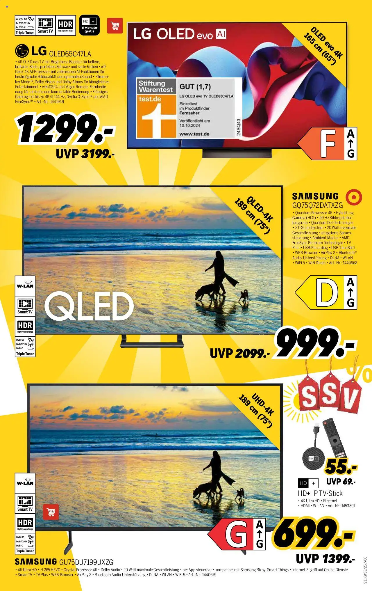 Medimax Prospekt 	 - gültig ab dem 22.08.2025 | Seite: 3 | Produkte: Samsung, Soundsystem, TV, Fernseher