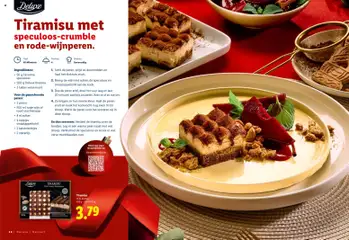 Deluxe Tiramisu, Tiramisu With Creamy Mascarpone 500 g - Voorbeeld van een folder van Lidl, geldig van 03.11.2025 | Pagina: 20