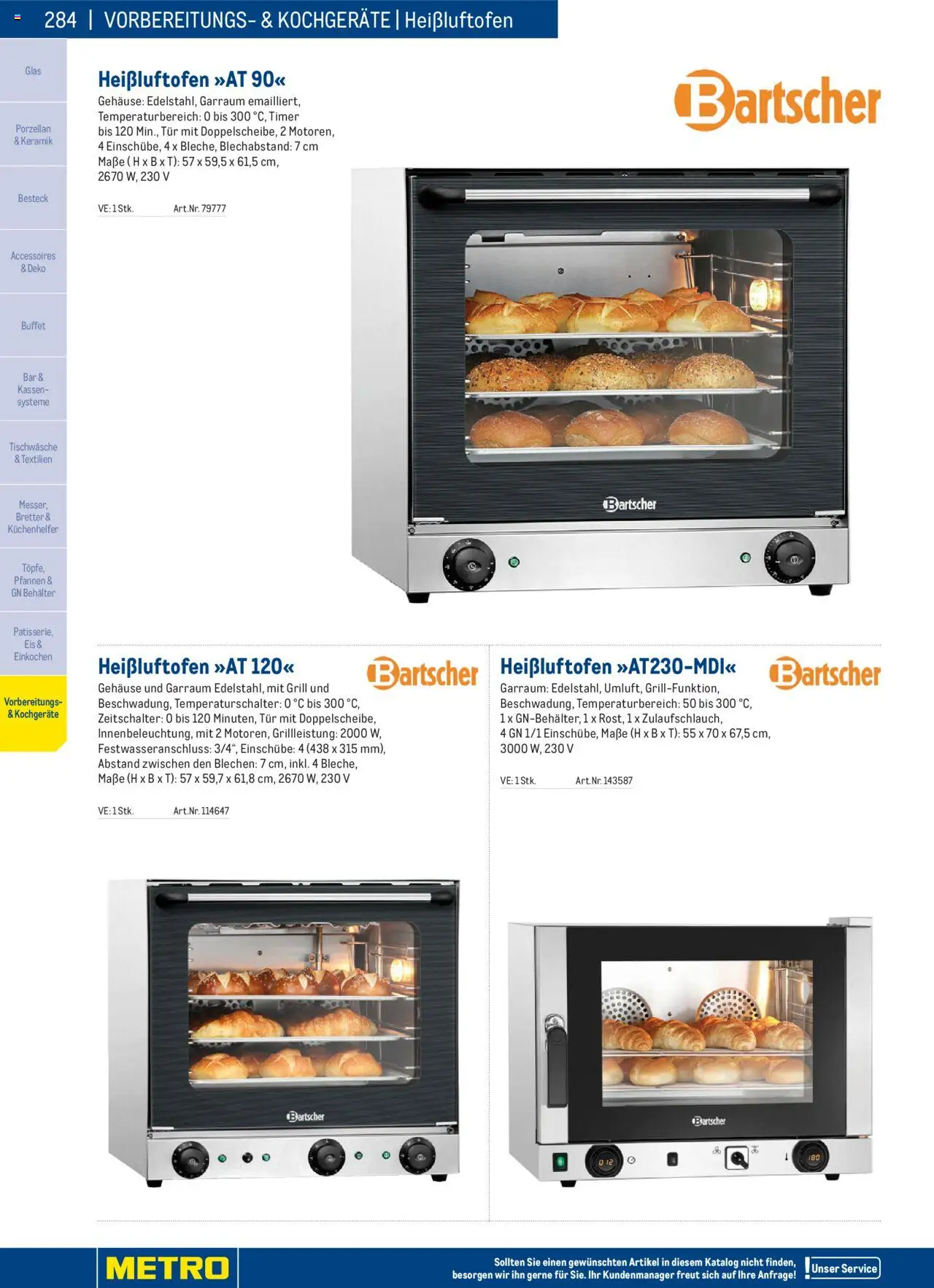 Metro angebote Angebote Gastro Non Food 2025 gültig ab 02.12.2024 | Seite: 284 | Produkte: Eis, Grill
