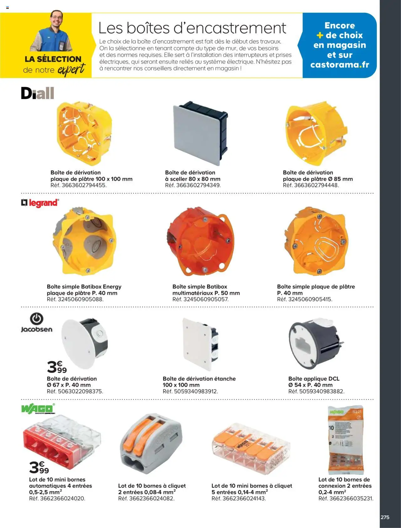 {H1} | Page: 275 | Produits: Plâtre, Prises