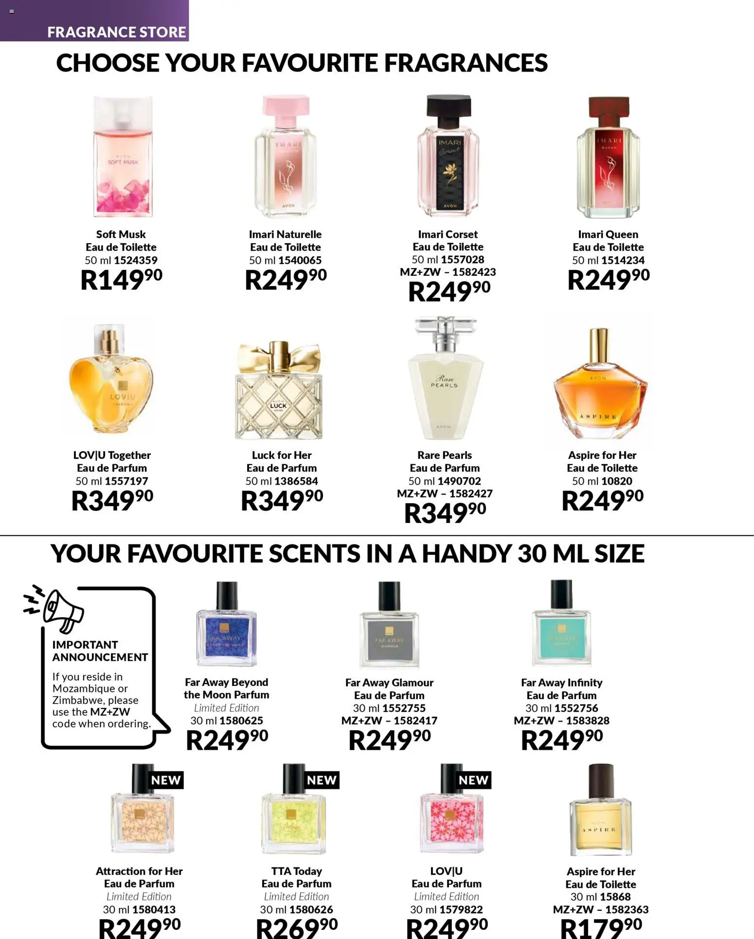 New Avon catalogue – valid from 31.01.2026 | Page: 80 | Products: Fragrance, Eau de toilette