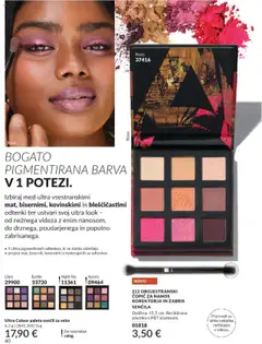 Avon katalog │ velja od 31.07.2025 | Stran: 40 | Izdelki: Paleta senčil, Copic, Barva