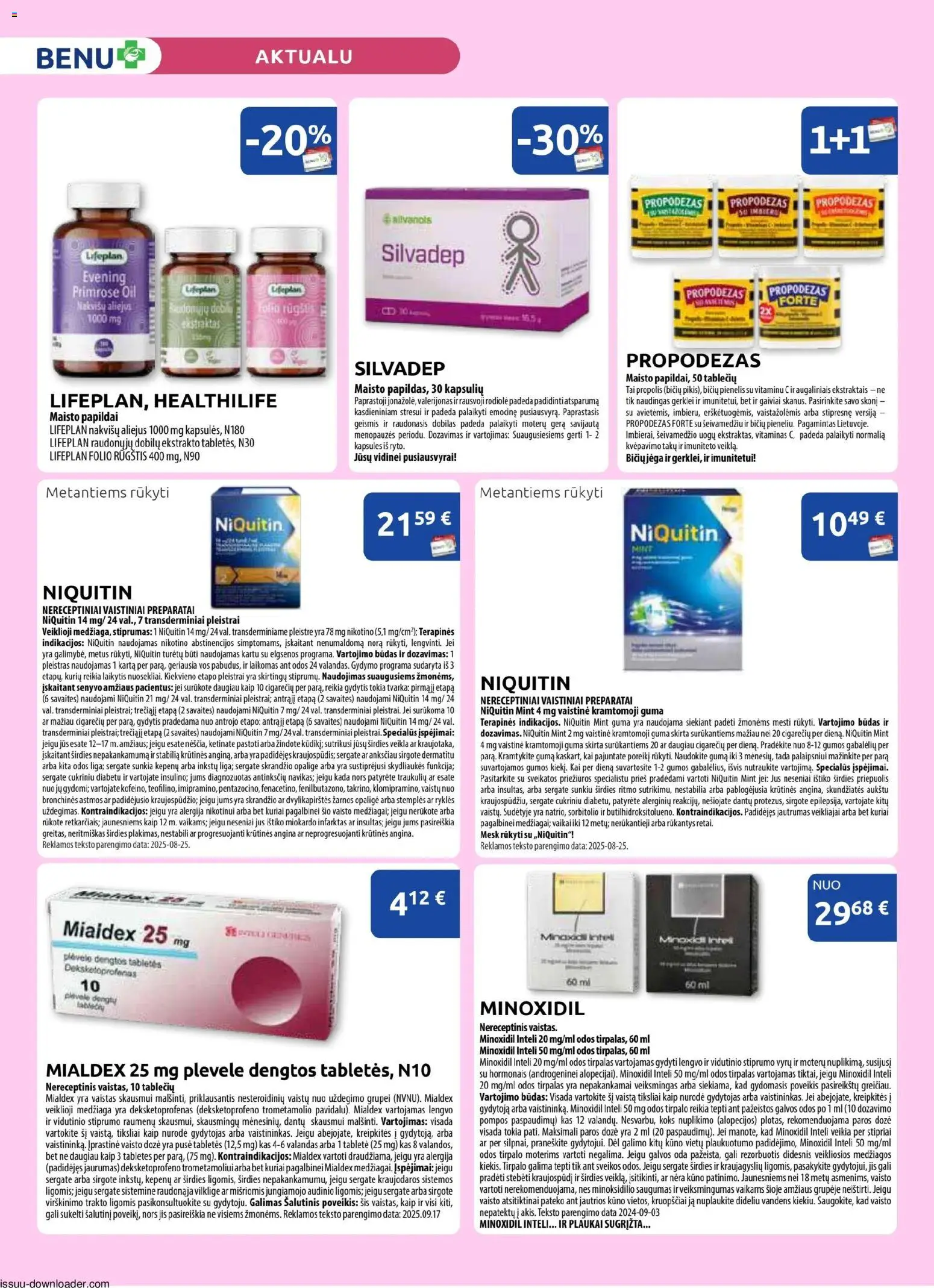 BENU akcijos nuo 01.03.2026 | Puslapis: 8 | Prekių: Aliejus