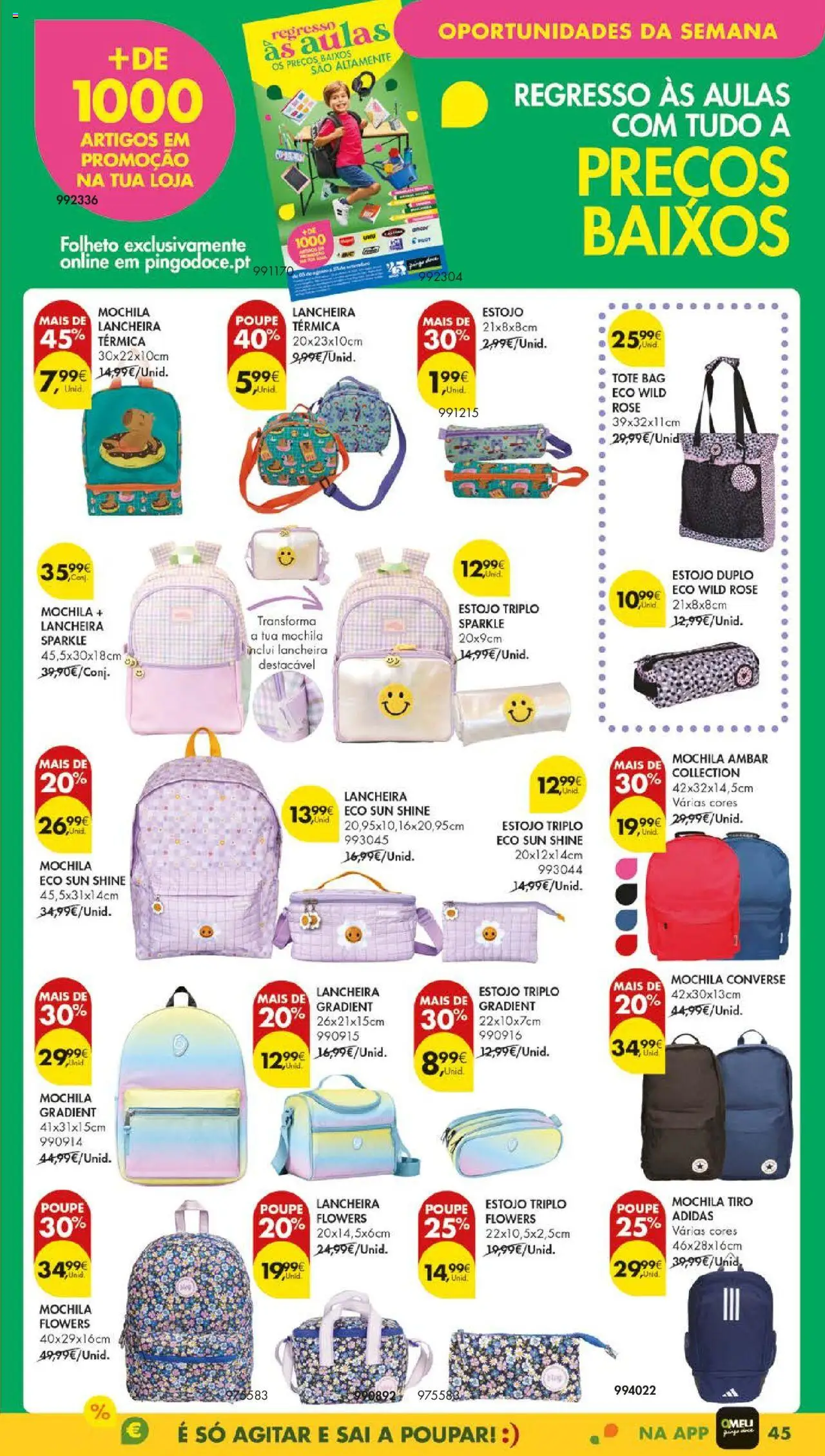 Pingo Doce folheto │ válido de 05.08.2025 | Página: 49 | Produtos: Mochila