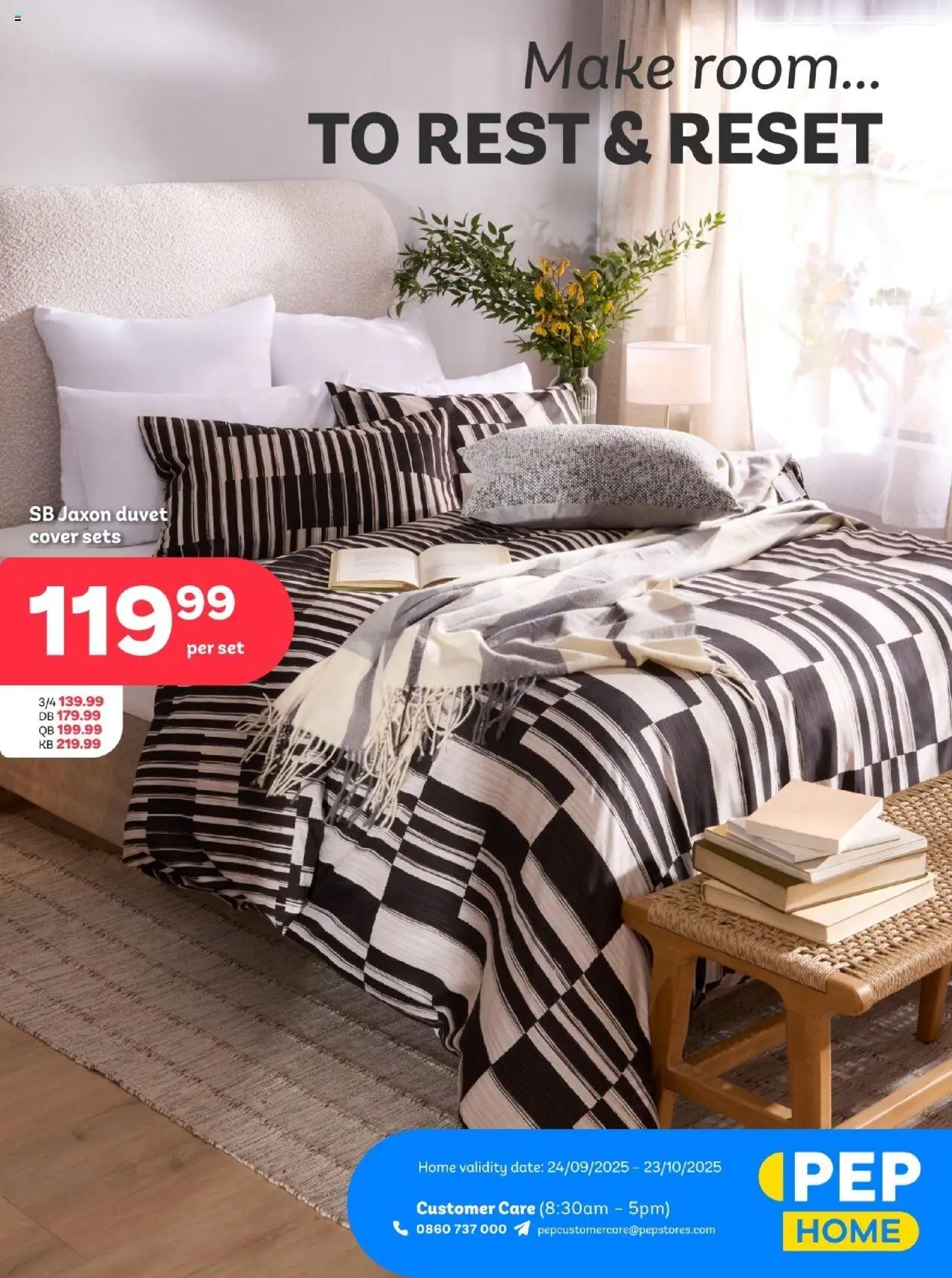 New PEP Stores catalogue – valid from 24.09.2025 | Page: 8 | Products: Cover, Duvet