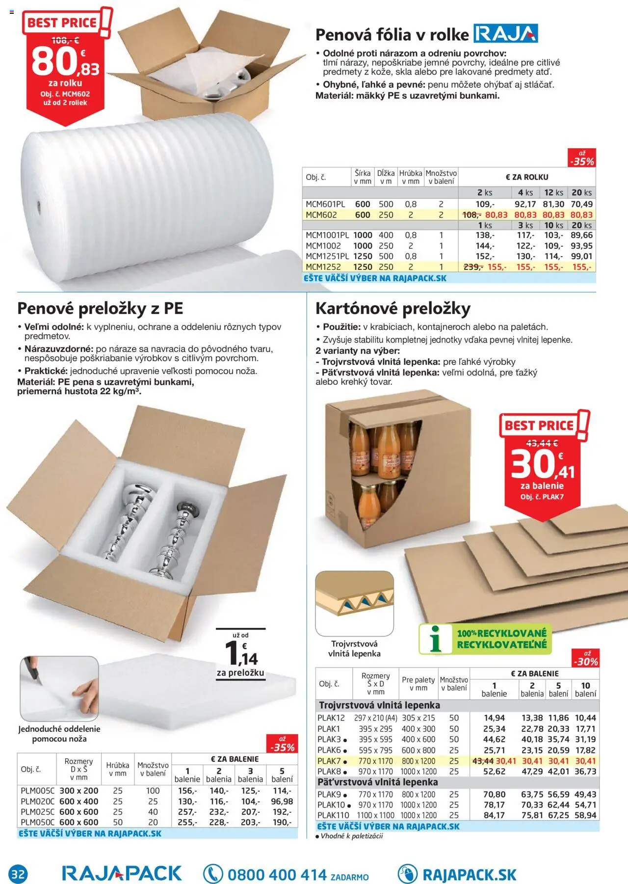 Nové Raja akcie – leták je platný od 01.09.2025 | Strana: 32