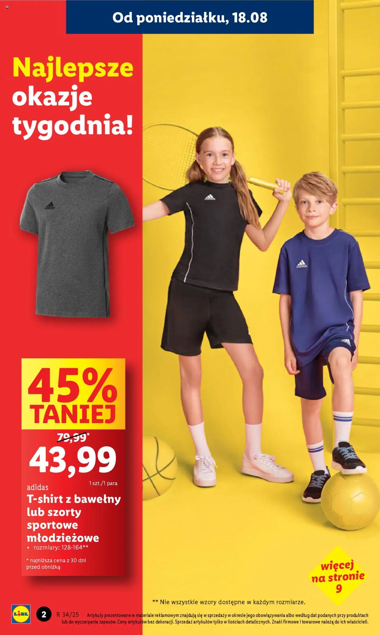Lidl Katalog od 18.08.2025 | Strona: 2 | Produkty: Szorty