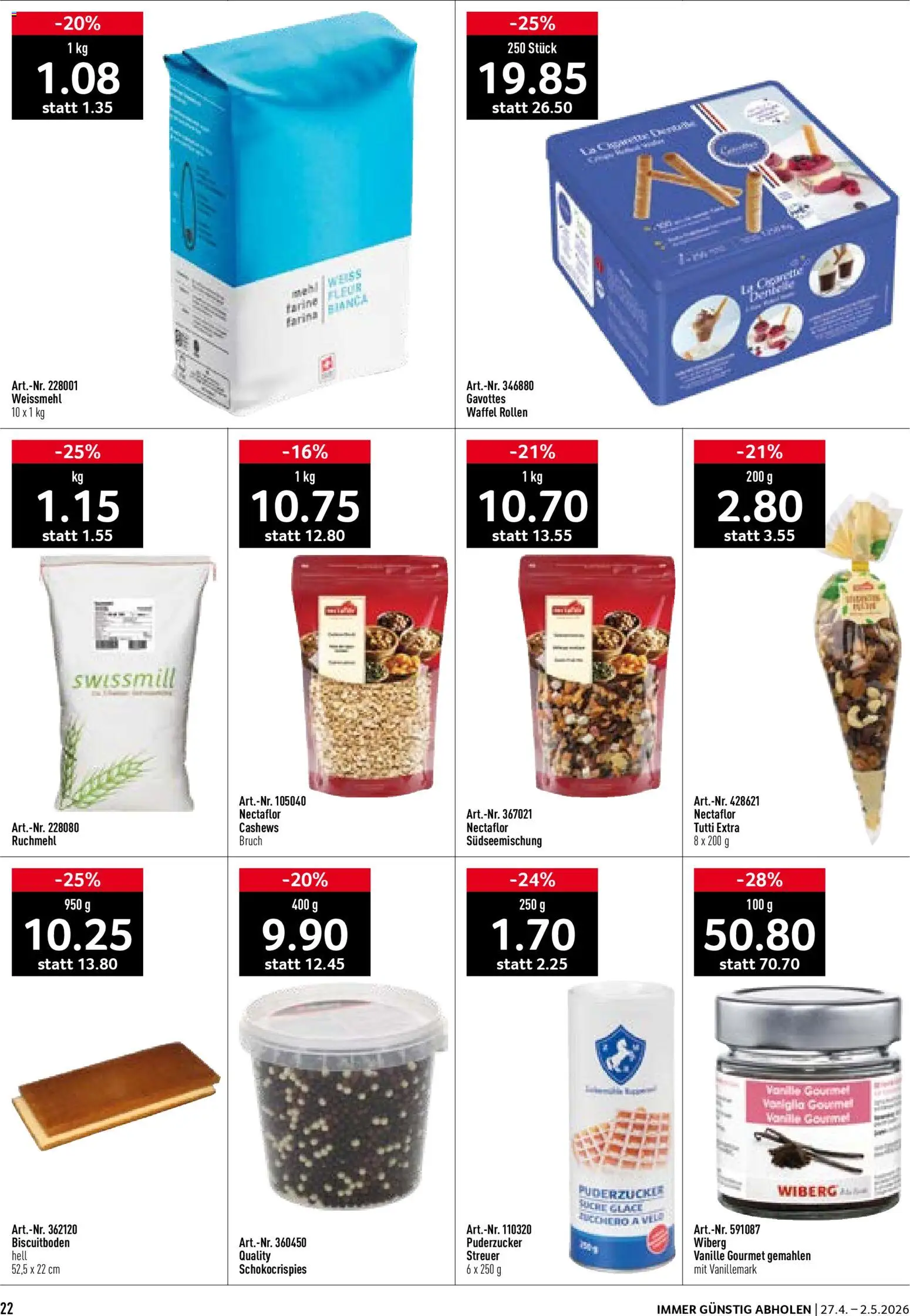 Prodega aktionen – gültig ab 27.04.2026 | Seite: 22 | Produkte: Glace