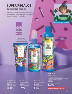 Vista previa Champú y Gel de Ducha 2 en 1 Fresco, 2 in 1 shampoo & body wash for kids with fresh scent. válido desde el 01.03.2026 | Página: 178