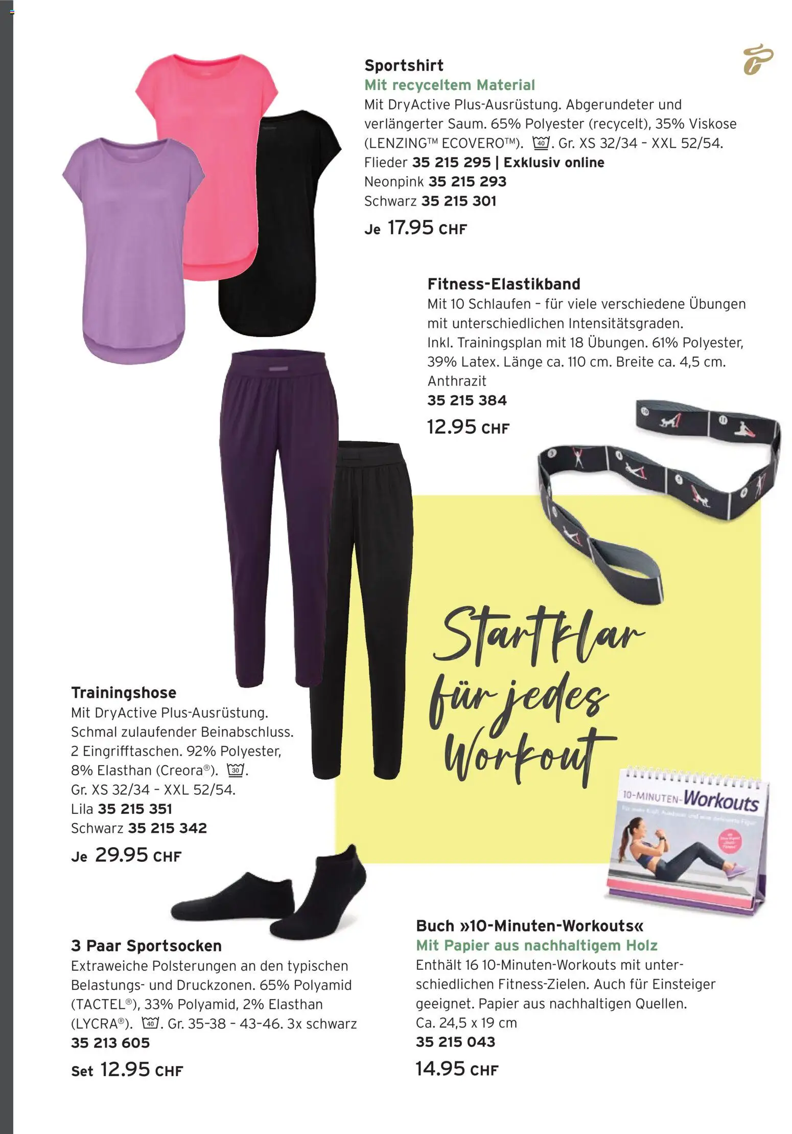 Tchibo Aktionen – gültig ab 05.01.2026 | Seite: 19 | Produkte: Trainingshose