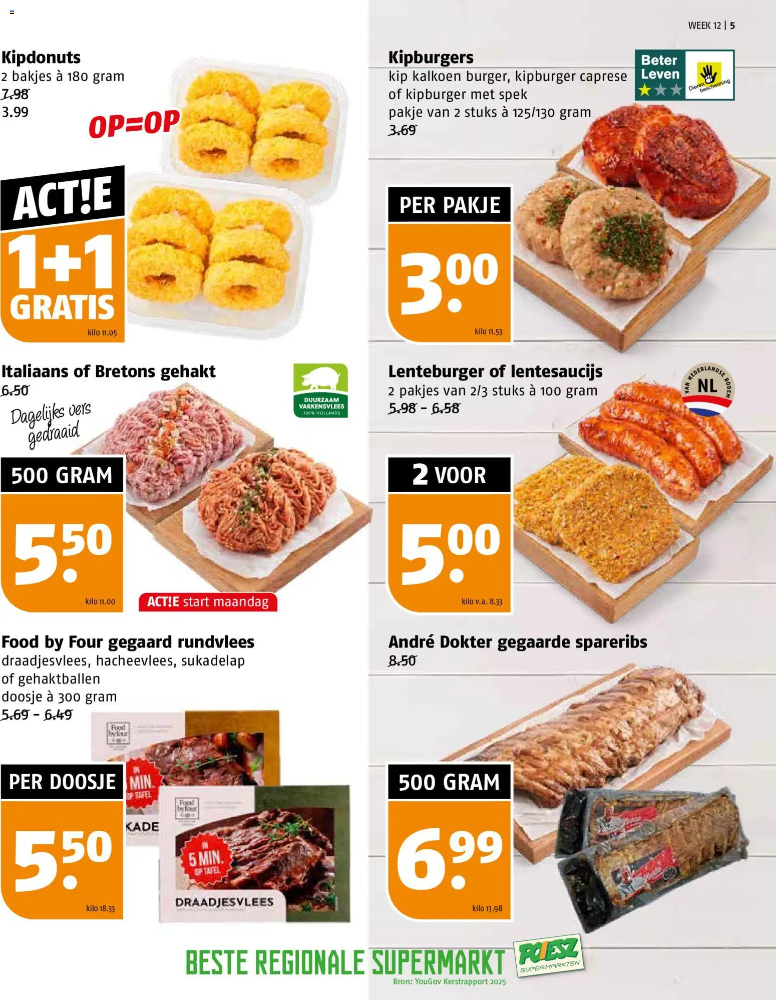 {H1} | Pagina: 5 | Producten: Fogyasztásmérő, Gehakt, Tafel, Kip