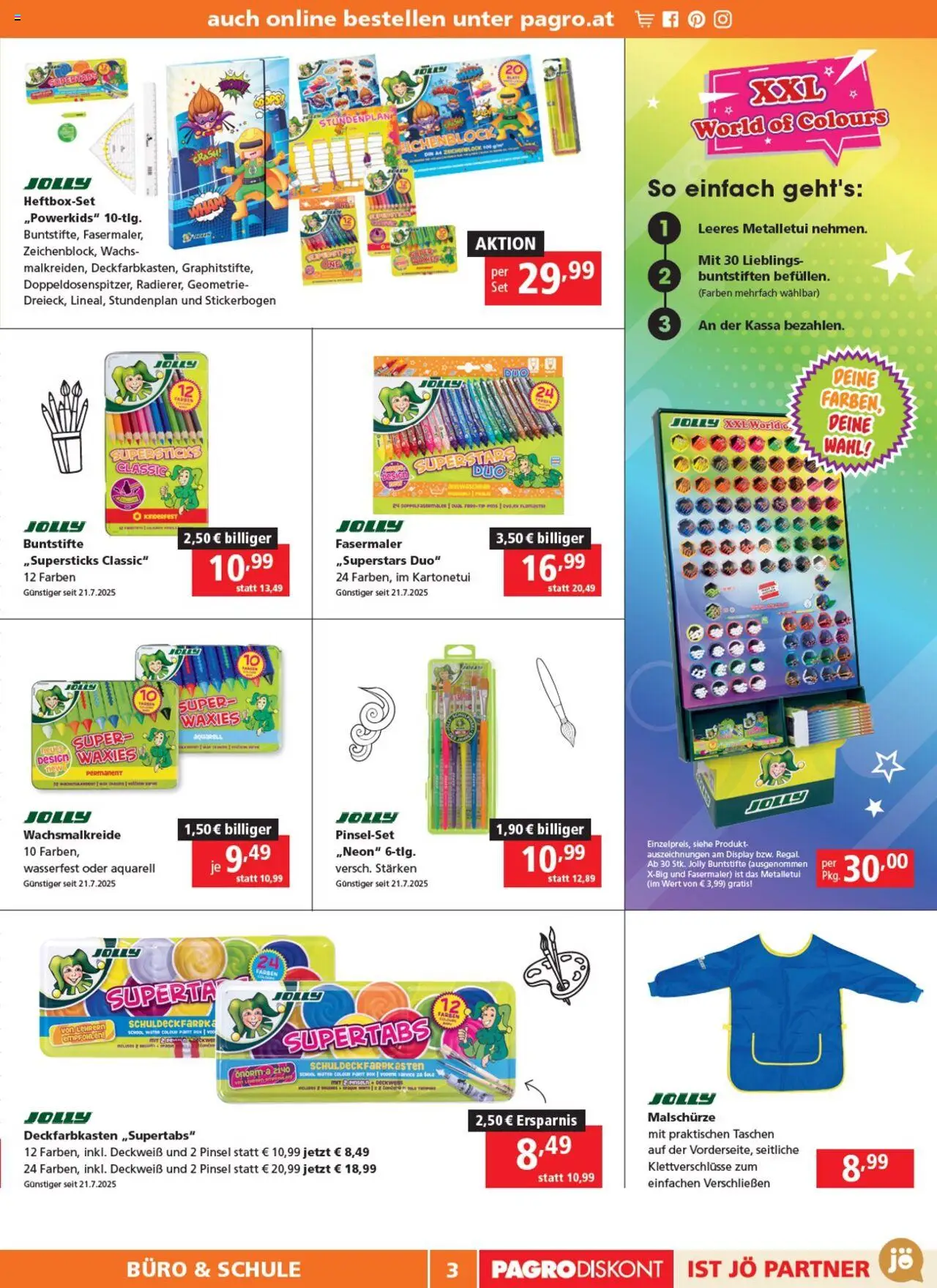 Pagro-Diskont Flugblatt gültig ab 07.08.2025 | Seite: 3 | Produkte: Pinsel