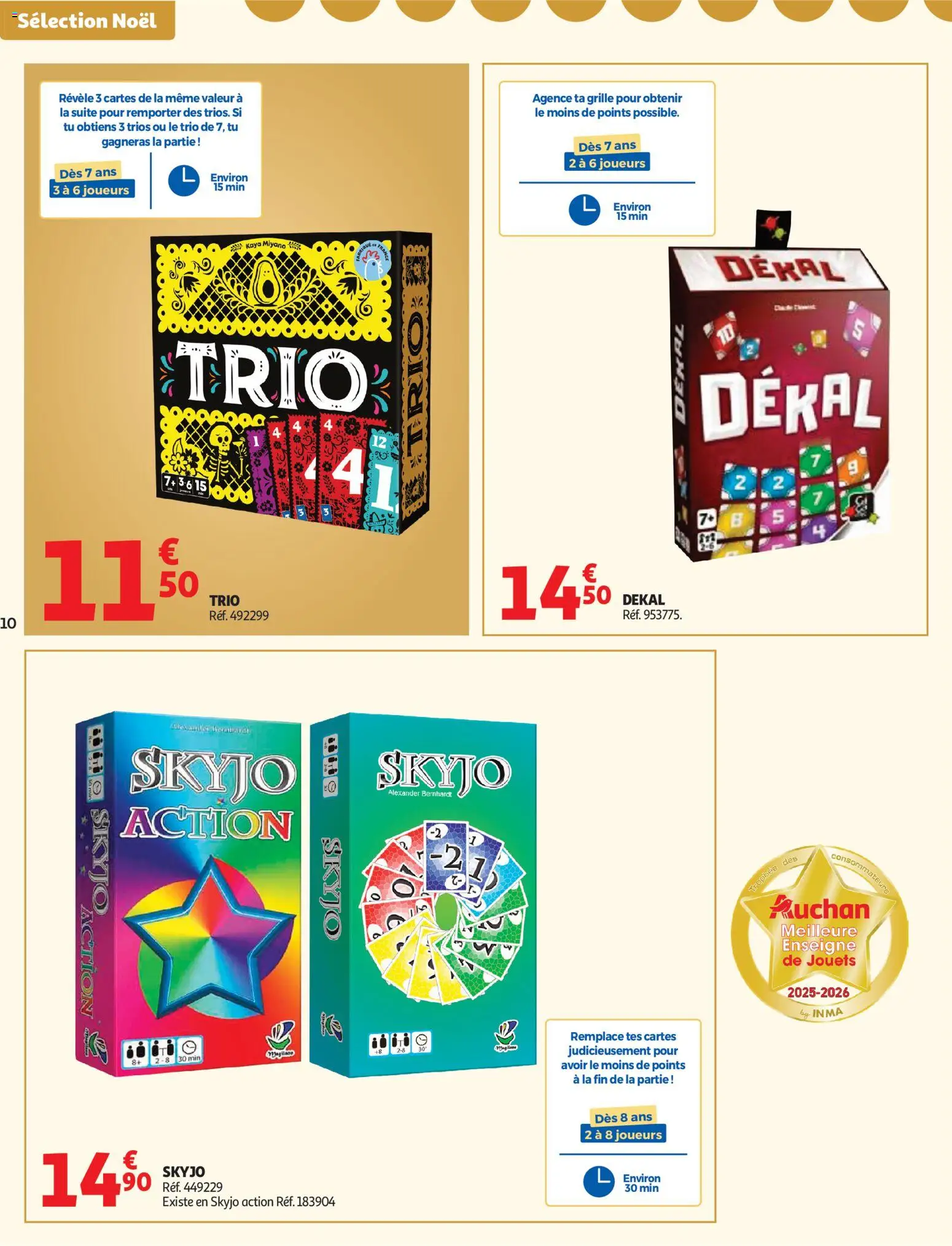 {H1} | Page: 10 | Produits: Jouets, Skyjo