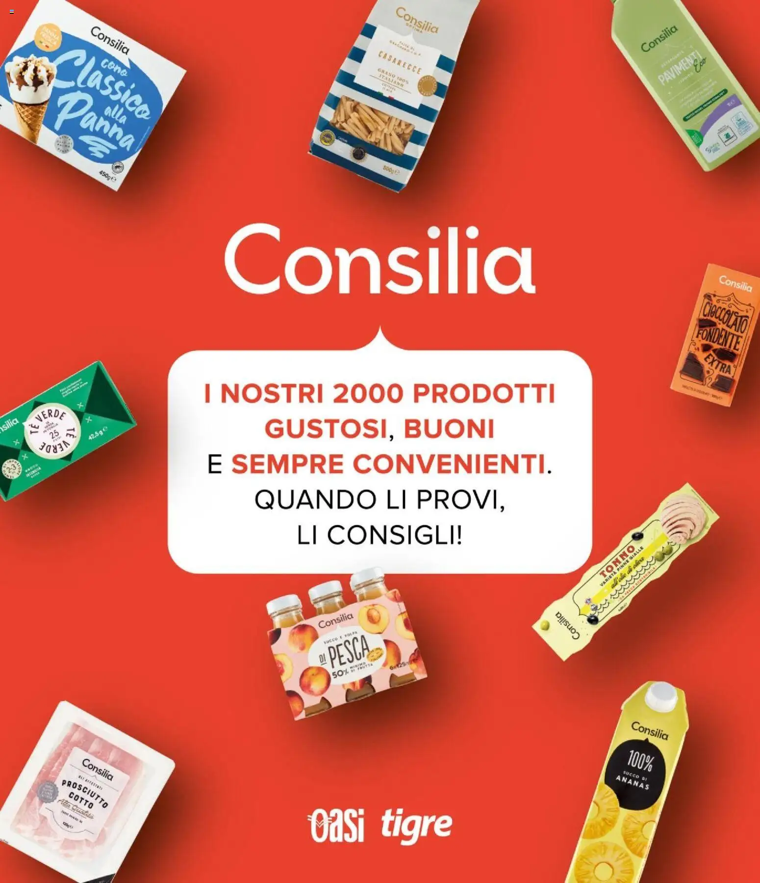 Volantino Oasi del 23.04.2026 | Pagina: 7 | Prodotti: Succo, Panna, Pinne, Tonno