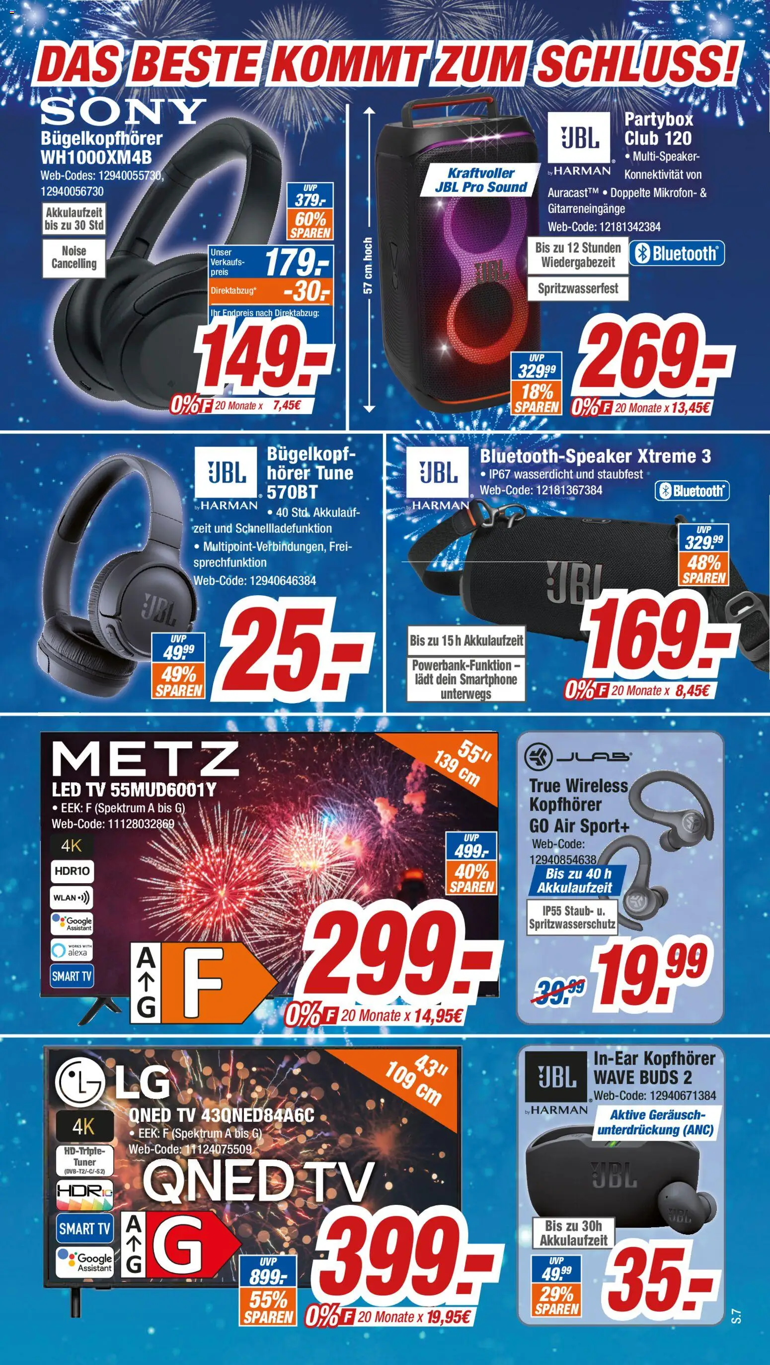 Expert - Giessen – gültig ab 29.12.2025 | Seite: 7 | Produkte: Sony, Smartphone, TV, Kopfhörer