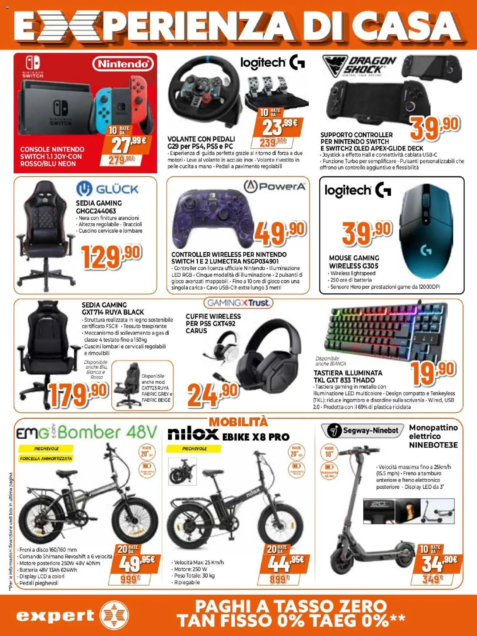 Volantino Expert del 23.04.2026 | Pagina: 23 | Prodotti: Braccioli, Gioco, USB, Scrivania