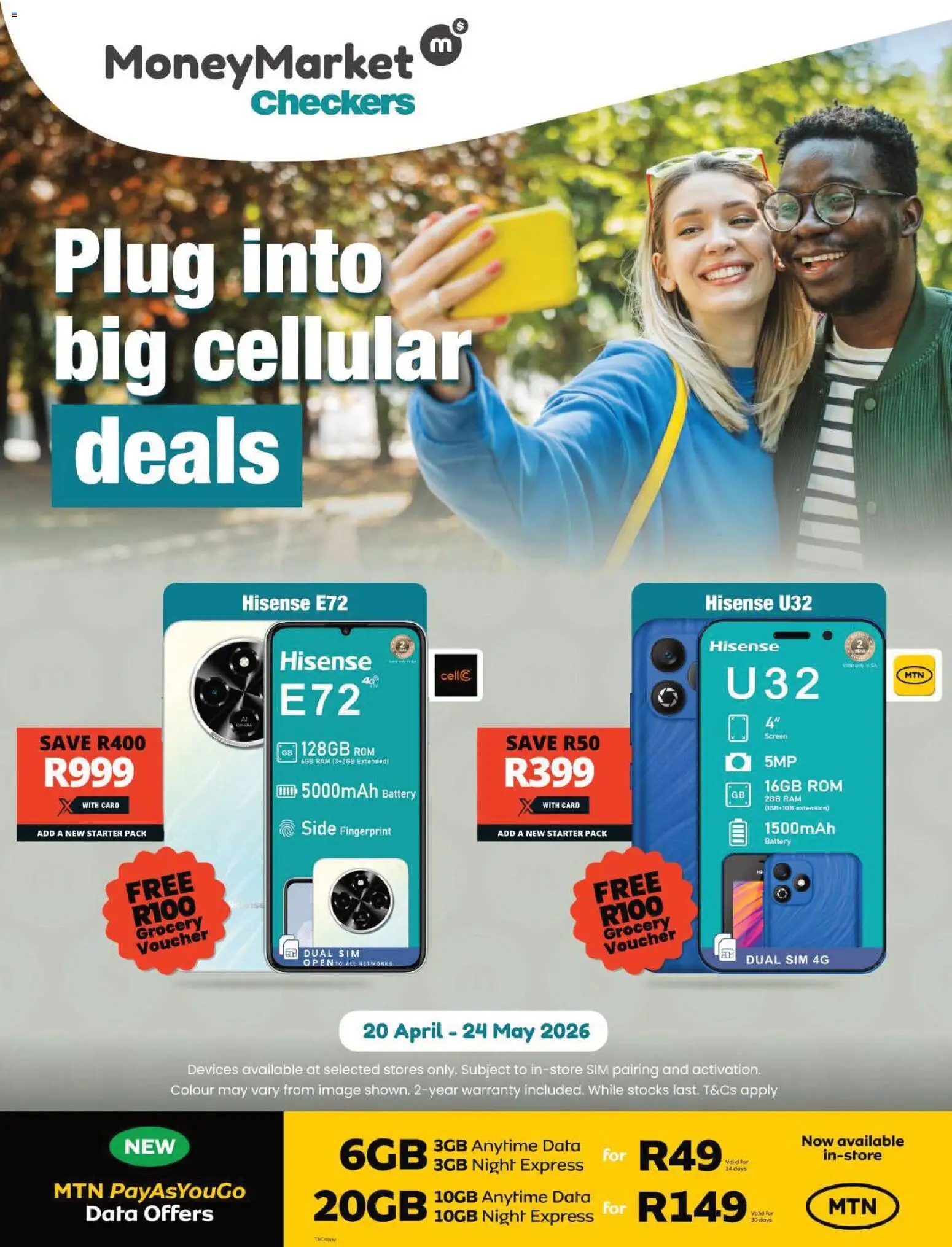 New Checkers catalogue – valid from 19.04.2026 | Page: 1 | Products: Data, Sim, Battery