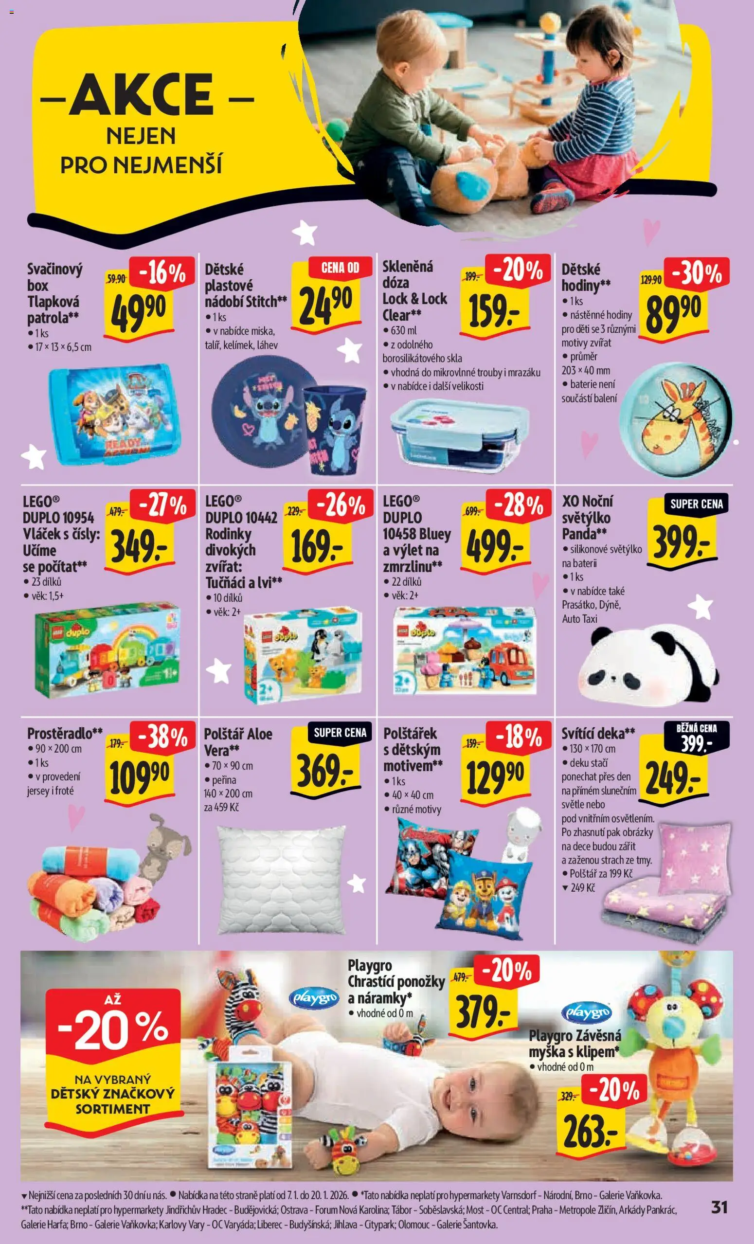 Albert leták - Hypermarket od 07.01.2026 | Strana: 39 | Produkty: Hodiny, Mošt, Láhev, Stitch