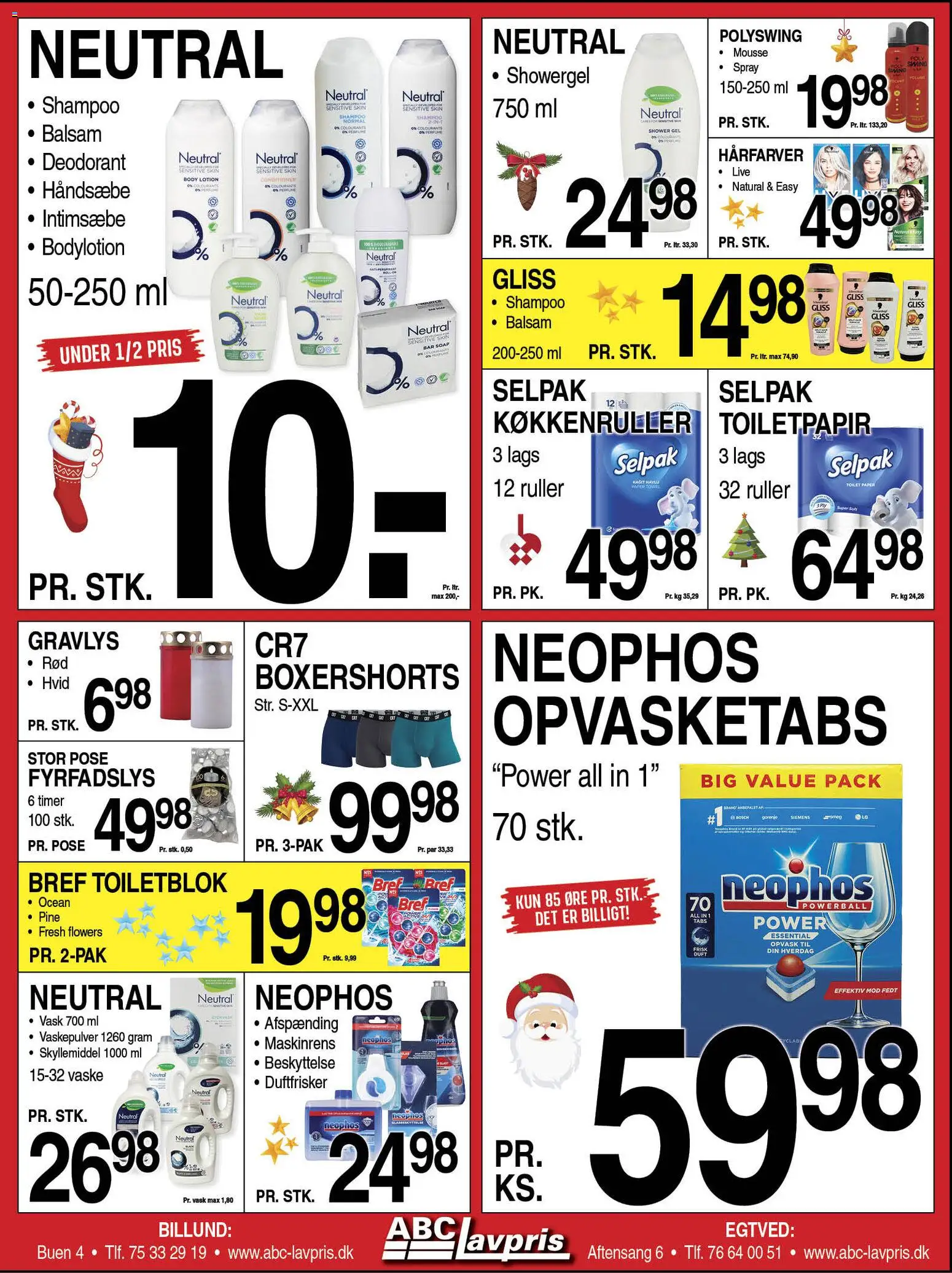 Abc Lavpris tilbudsavis – gyldig fra 17.12.2025 | Side: 11 | Produkter: Shampoo, Balsam, Skyllemiddel, Toilet