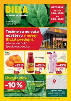 Billa leták platný od 17.12.2025