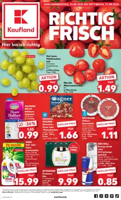 Kaufland DE - DE Folder Leipzig - Voorbeeld van een folder van Kaufland DE, geldig van 21.08.2025
