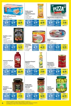 Makro Gazetka - Kupujesz więcej płacisz mniej od 08.07.2025 | Strona: 4 | Produkty: Pizza, Ryba, Rurki waflowe, Ogórki