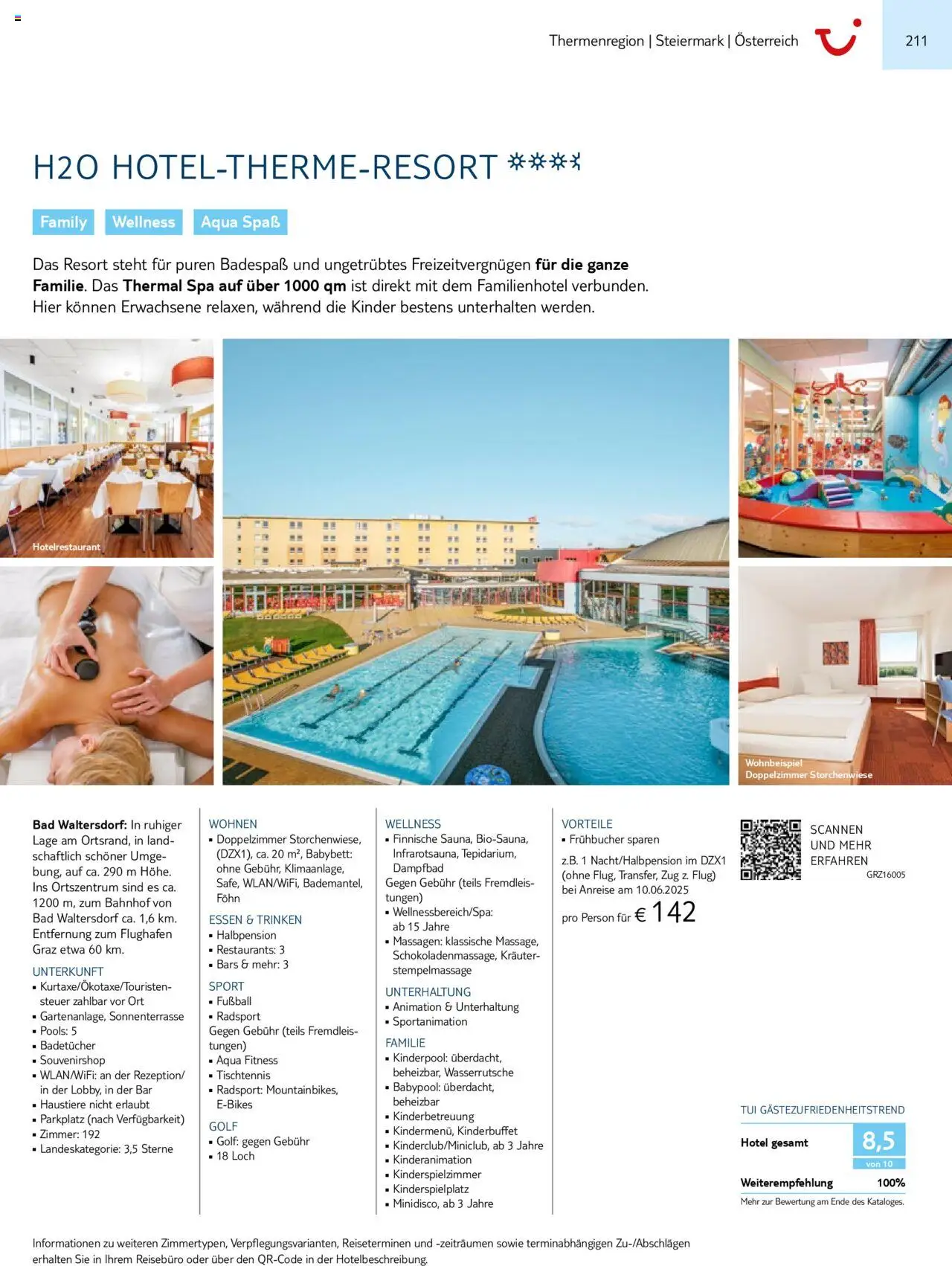 TUI Prospekt 	 – gültig ab 01.11.2024 | Seite: 211 | Produkte: Babybett, Bad, Fußball, Föhn