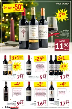 Intermarché - Al onze aanbiedingen voor goedkope feestdagen - Voorbeeld van een folder van Intermarché, geldig van 18.11.2025 | Pagina: 38 | Producten: Wijn, Sós kalács, La, Kersen