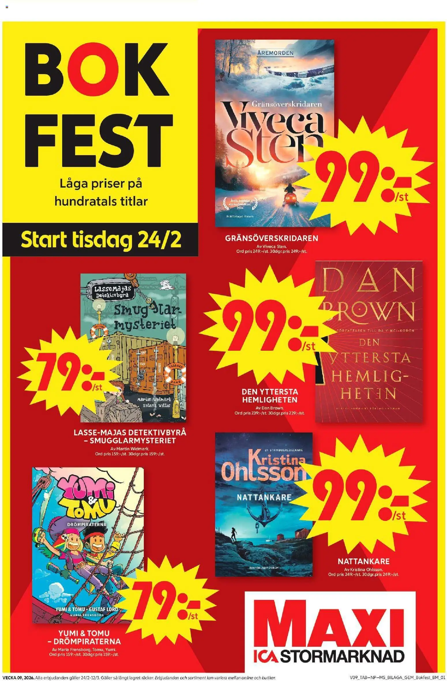 ICA Maxi reklamblad aktuell från 23.02.2026 | Sida: 19 | Produkter: Galler