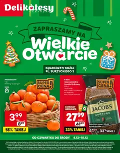 Pogląd oferty "Delikatesy Centrum Gazetka - Kędzierzyn-Koźle Otwarcie" - ważna od 04.12.2025