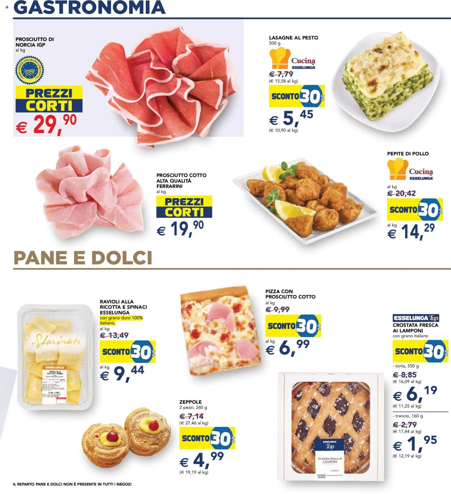 Volantino Esselunga S del 26.02.2026 | Pagina: 19 | Prodotti: Prosciutto Cotto, Pane, Top, Ricotta