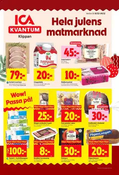 ICA Kvantum - Klippan - Förhandsvisning av reklamblad från butik ICA Kvantum aktuell från 08.12.2025