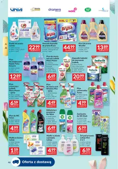 Pogląd oferty "Makro gazetka - Dystrybucja do sklepów" - ważna od 17.03.2026 | Strona: 46 | Produkty: Mydło w płynie, Mydło, Lovela, Lovela Kapsułki
