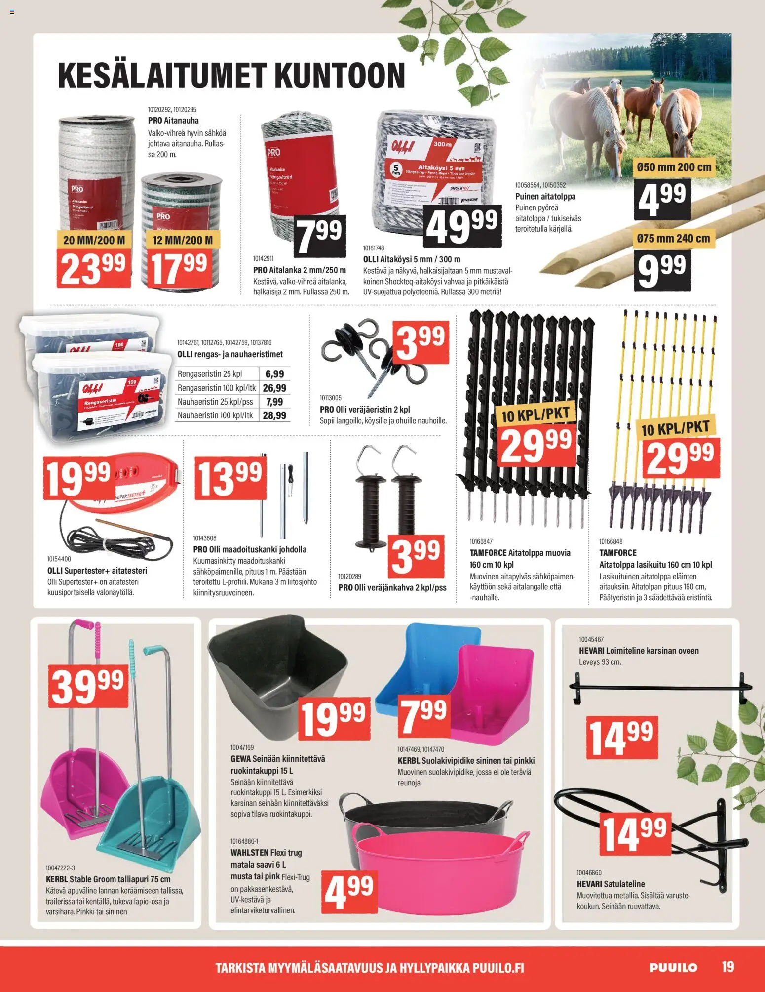 Puuilo tarjoukset – voimassa 27.04.2026 alkaen | Sivu: 19