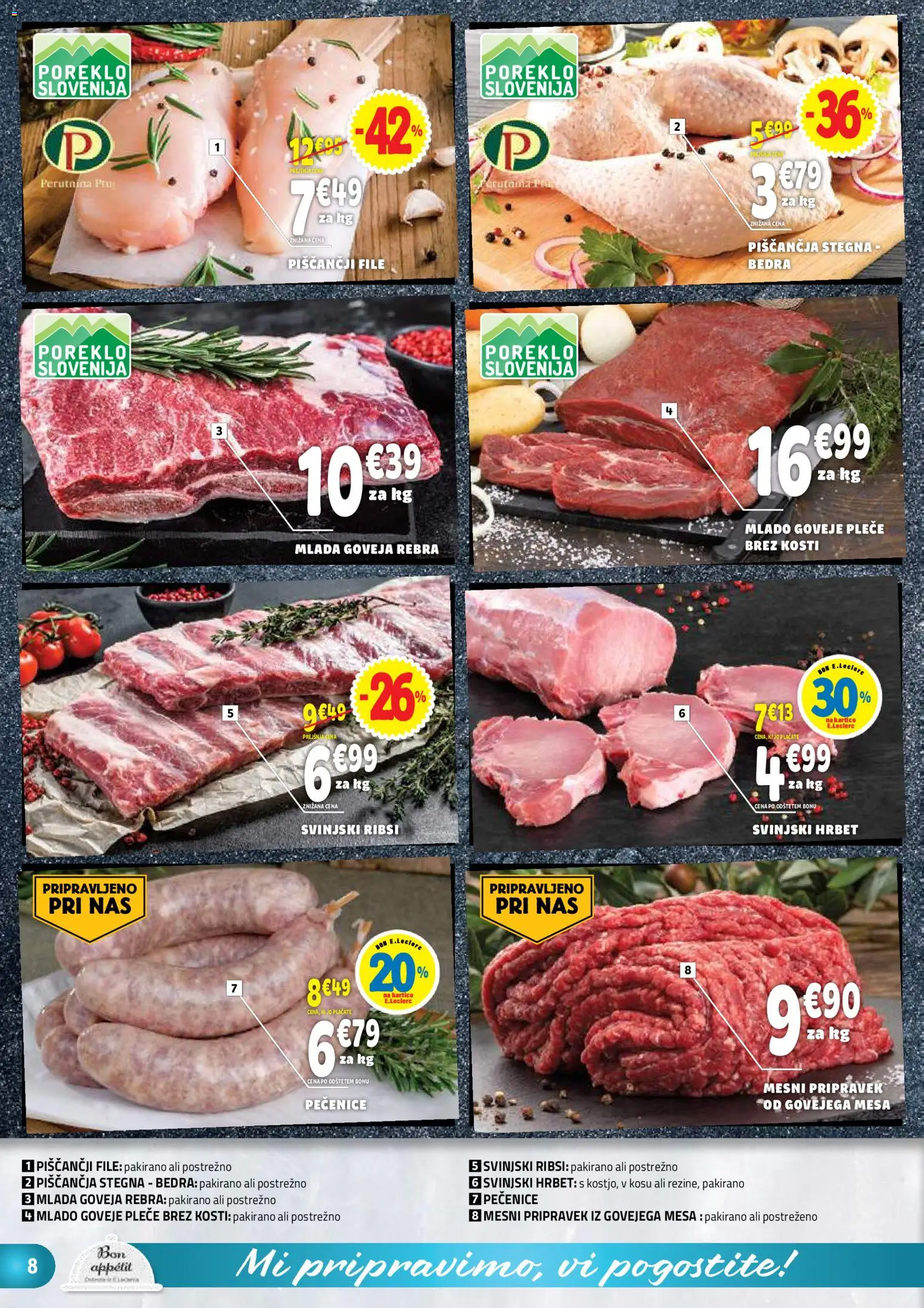 Novi E.leclerc katalog ponudbe – veljaven od 19.11.2025 | Stran: 8